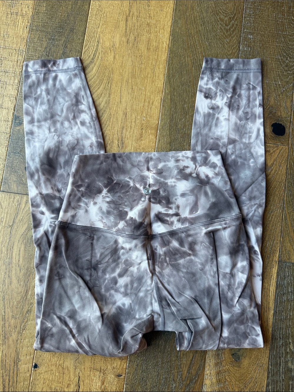lululemon athletica Tie-Dye Marble Leggings - mauve